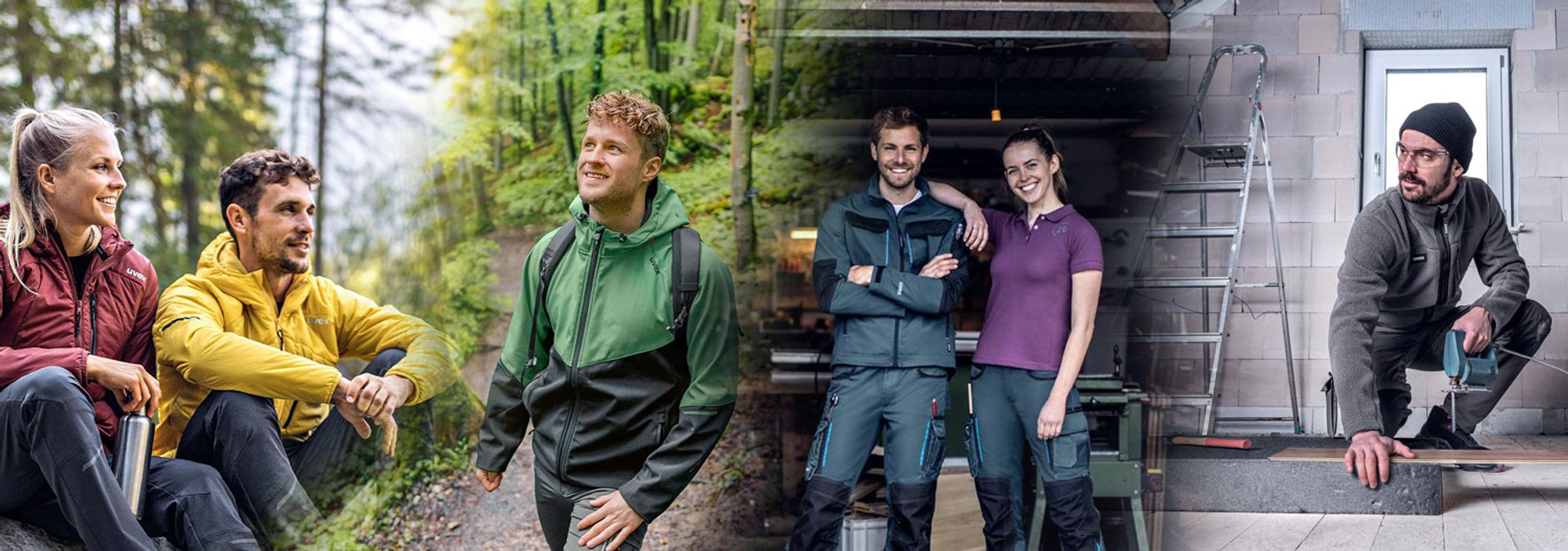 Exclusive online collections from uvex for outdoor enthusiasts, hobbyists and professional craftsmen