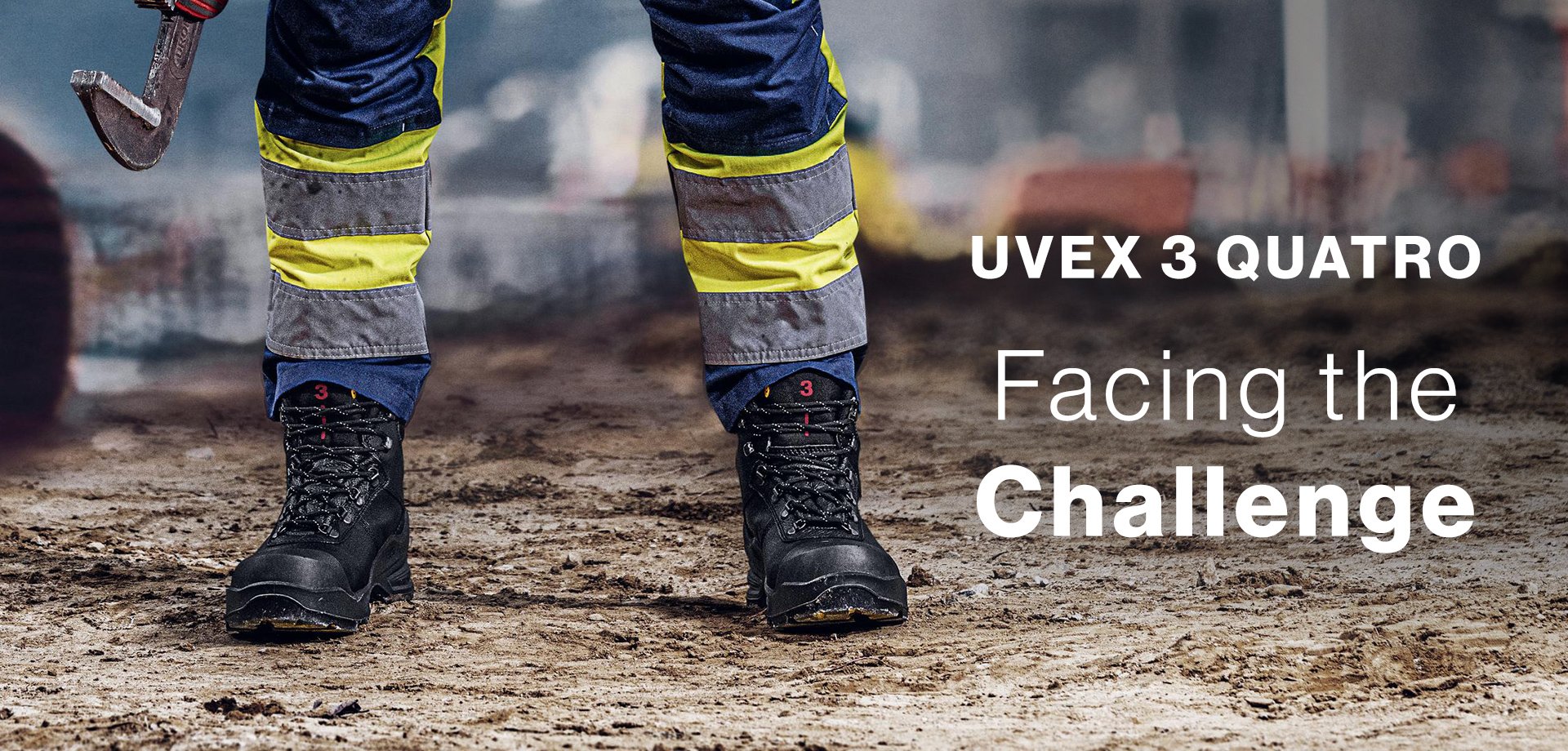 uvex 3 quatro robust safety shoes for demanding applications