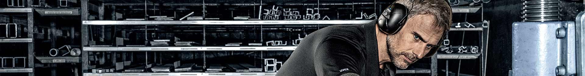 Hearing protection from uvex