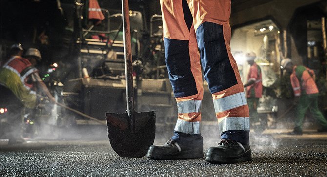 Chaussures de sécurité montantes MACASPHALT