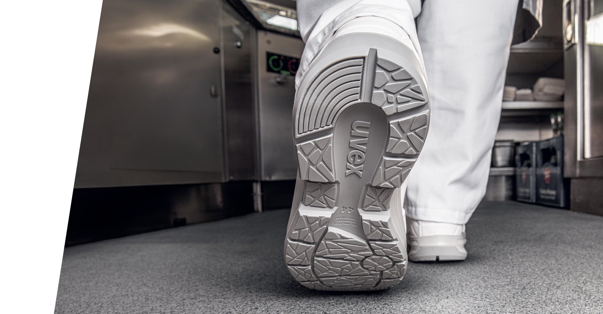 Slip-resistant work shoes for the kitchen