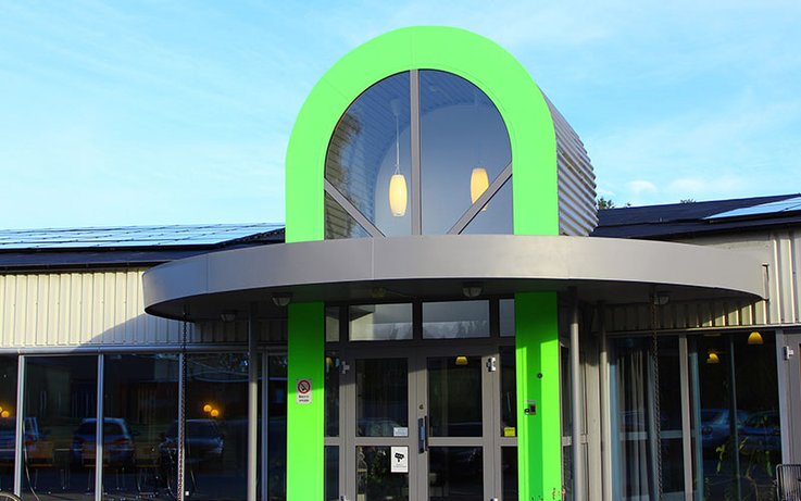 Nachhaltige Produktion im uvex Werk Tyringe, Schweden