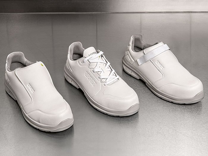 The uvex safety shoe for the catering industry