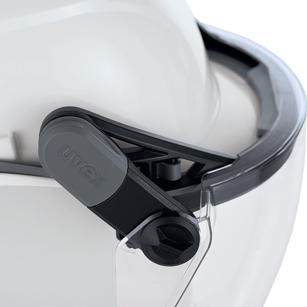 uvex vimox visor with intelligent conncetion system for easy assembly