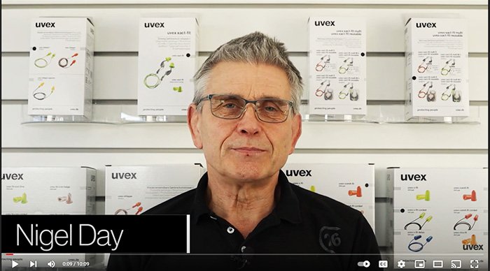 UVEX UK's Technical Support Manager Nigel Day talks about the importance of hearing protection