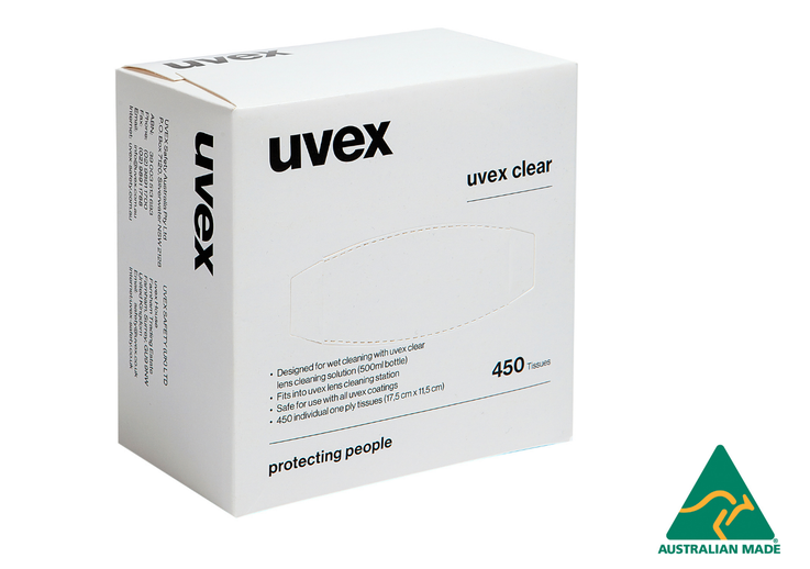 uvex lens cleaning tissues 1008