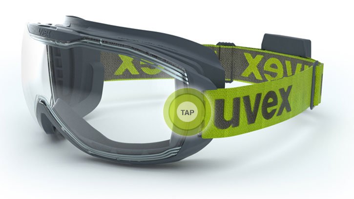 uvex safety goggles with heating
