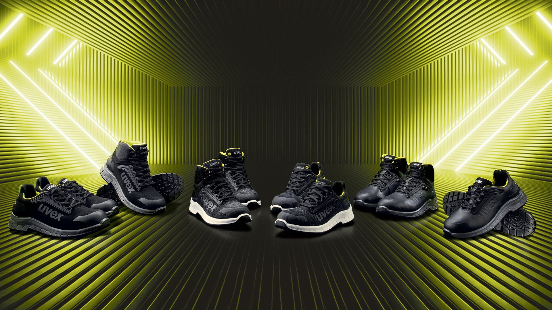 uvex 2 trend sportliche Sicherheitsschuhe und Sicherheitsstiefel