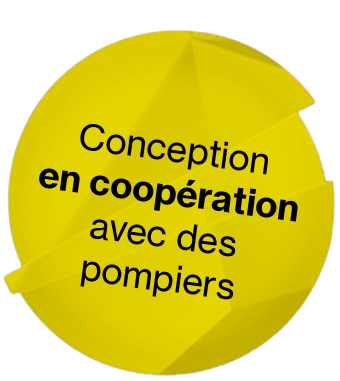 EPI développé en coopération avec des pompiers