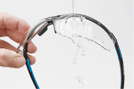 Eyewear cleaning