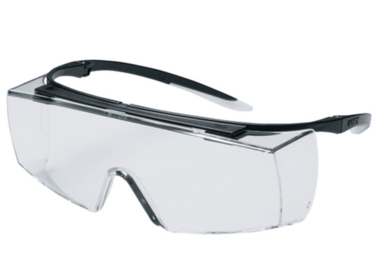 uvex super f OTG taktische Schutzbrille Überbrille