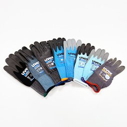 Gloves from size 5 to 12