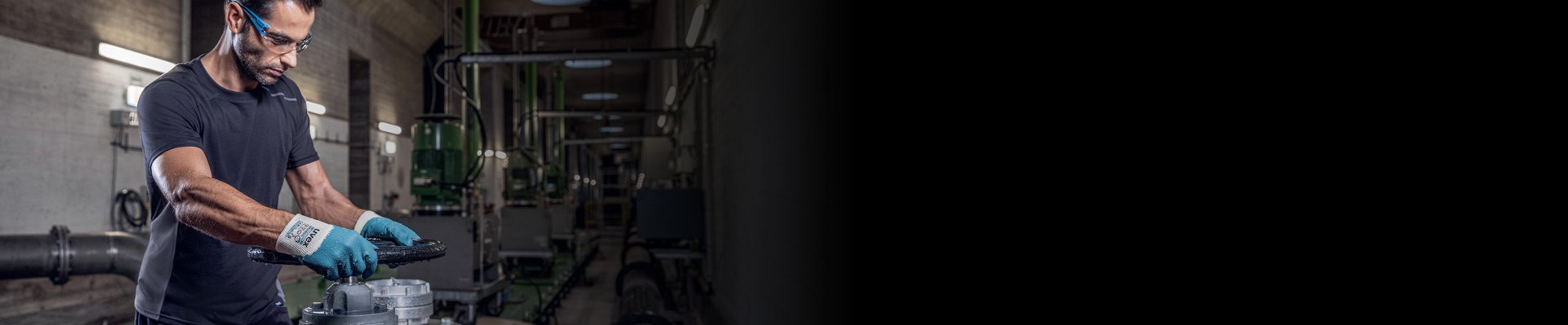 bequeme und wasserdichte Schutzhandschuhe mit Grip