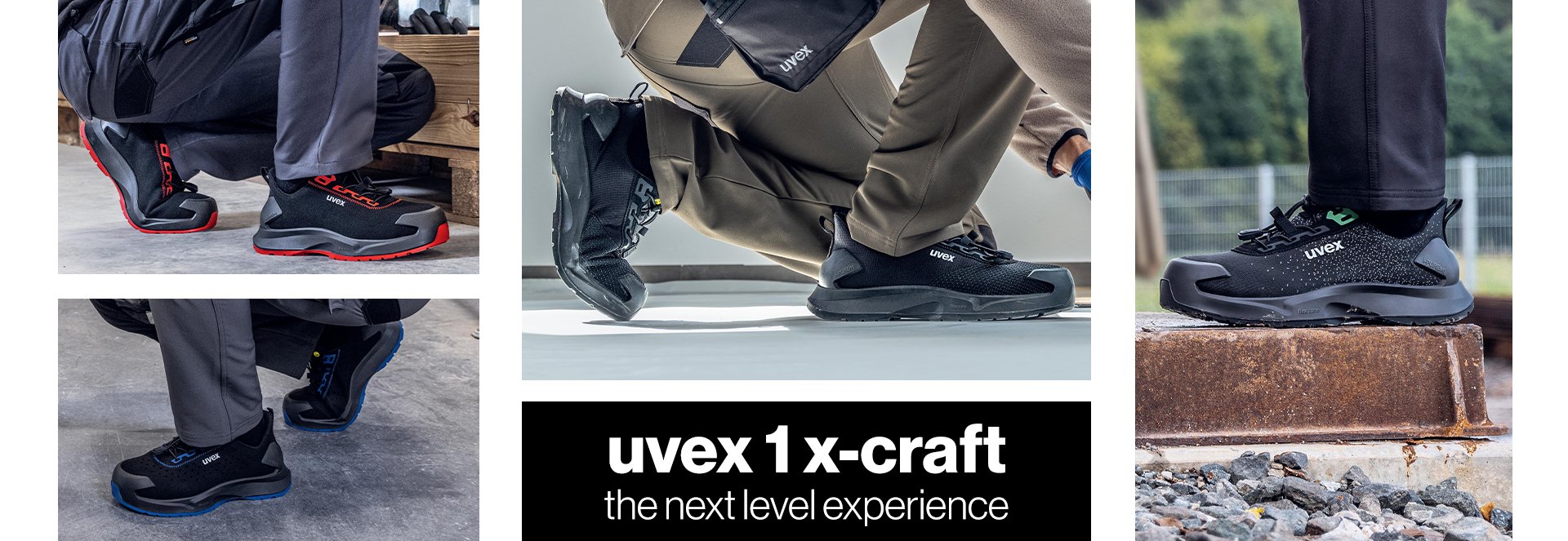 uvex x-craft flexible safety shoes for craft, industry, construction and logistics