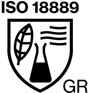 ISO 18889 GR partially coated safety gloves against dried spray coatings