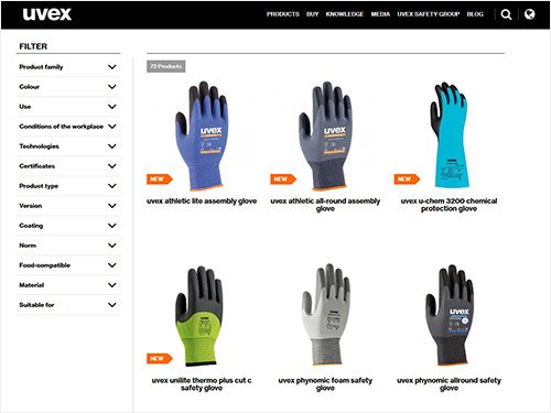 Explore our safety gloves range