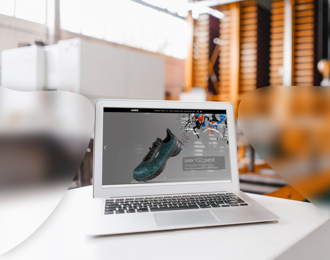 Schutzbrille mit Sehstärke und Comfortscheiben Nahcomfort Standard für einen Arbeitsbereich von 30 Zentimeter bis circa 2 Meter