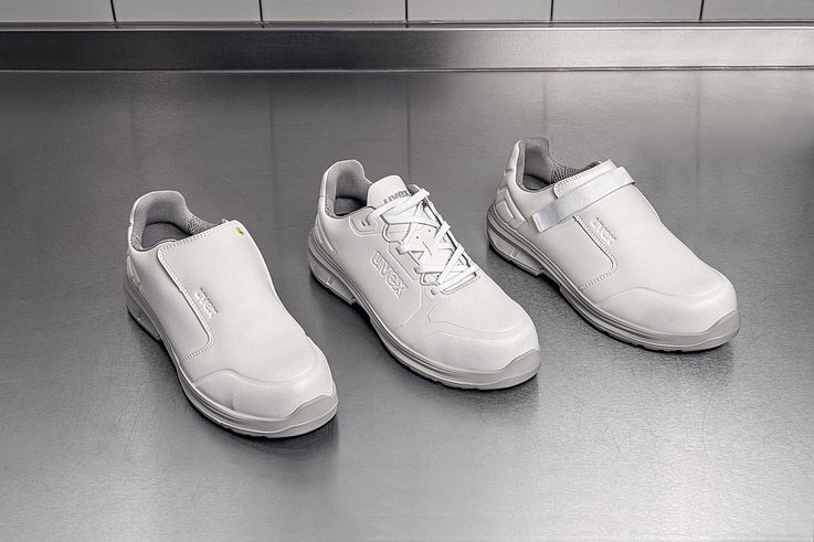 białe buty ochronne