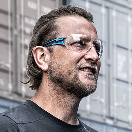 new uvex nxt safety glasses with extremly good grip
