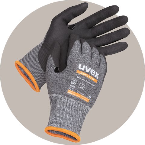 Gants de protection anti-coupures uvex athletic D5 XP (N° d'article 60030)