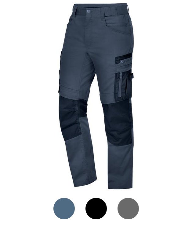 Lange Profi-Arbeitshose für Herren in dunkelblau