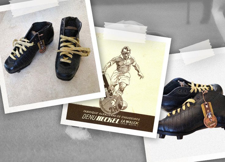 [Translate to Polish:] Joseph Heckel revolutionizing football boots by reducing rigidity