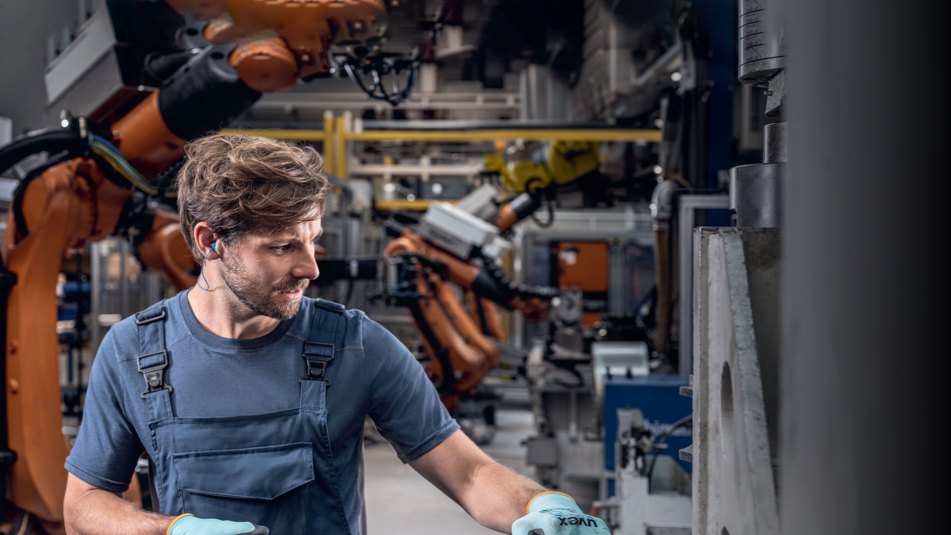 Detectable hearing protection from uvex