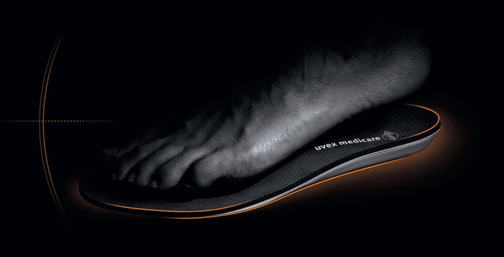 uvex medicare orthopädische Schuheinlagen