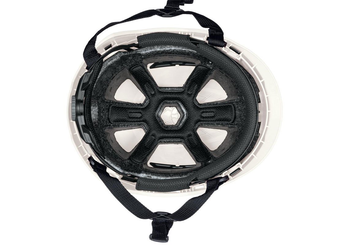 [Translate to Deutsch:] uvex pronamic alpine innovativer Schutzhelm für Industrie-Kletterer