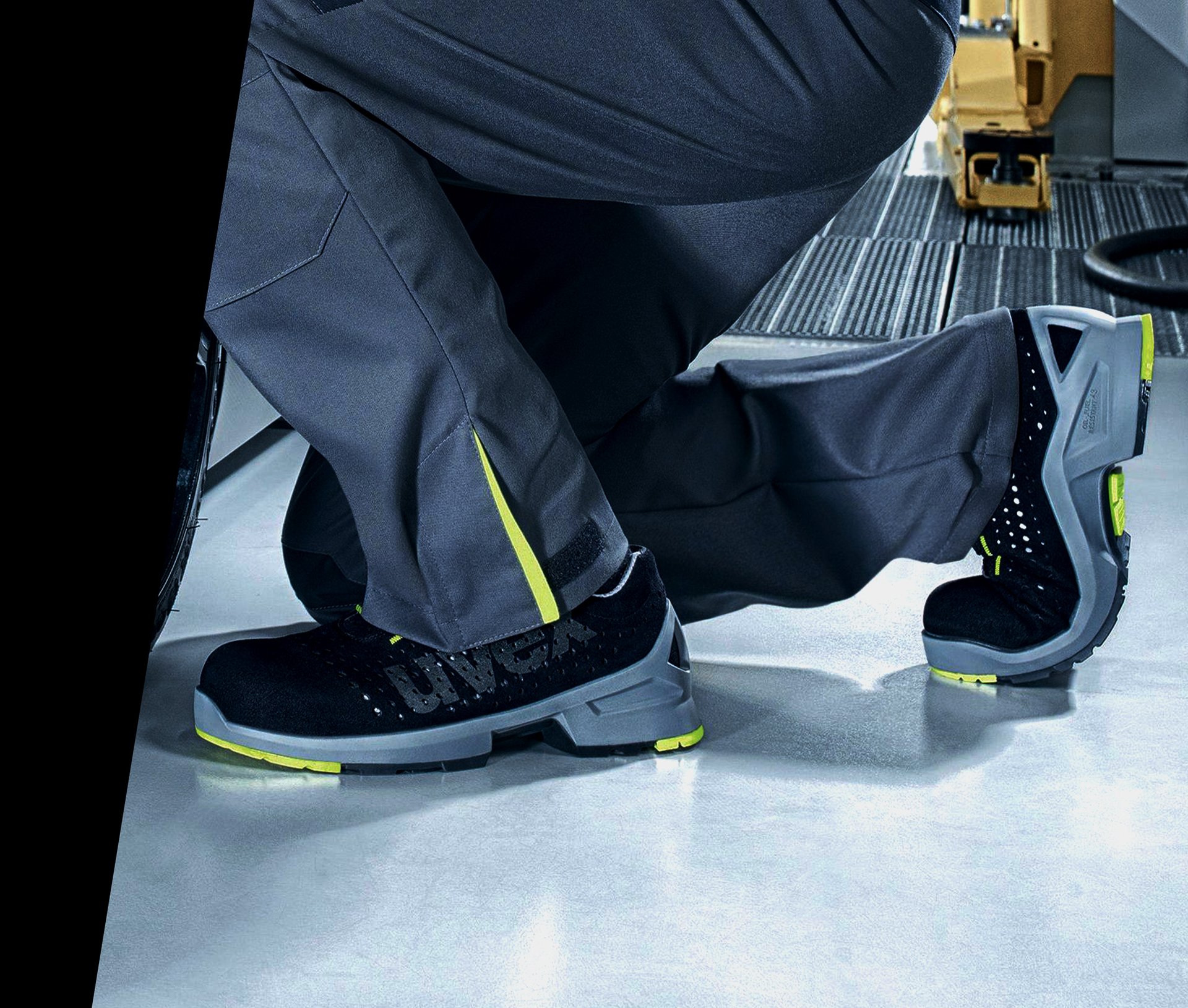 uvex S1 safety shoes for light applications