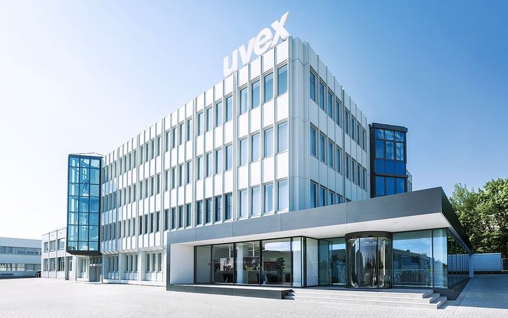 uvex safety group headquarters in Fürth