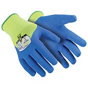 15-gauge hi-vis polyester shell