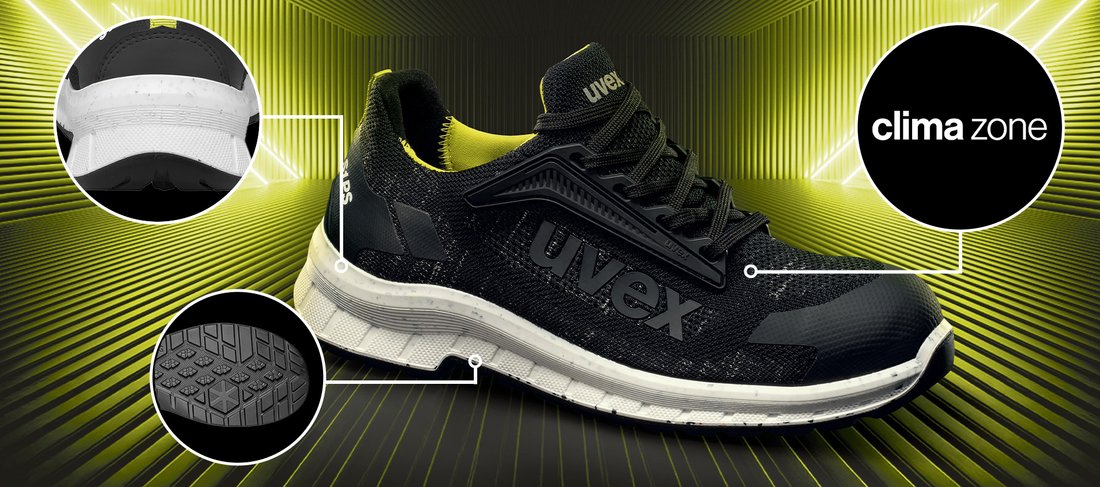 uvex 2 trend Sicherheitsschuh mit erhöhtem Tragekomfort