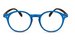 Front View Reading Glasses Rio blue-havana