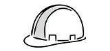 Safety helmets icon