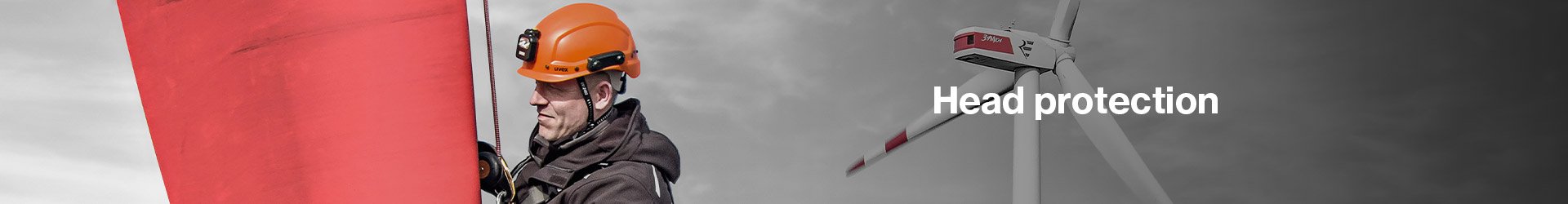 Safety helemts for working at height