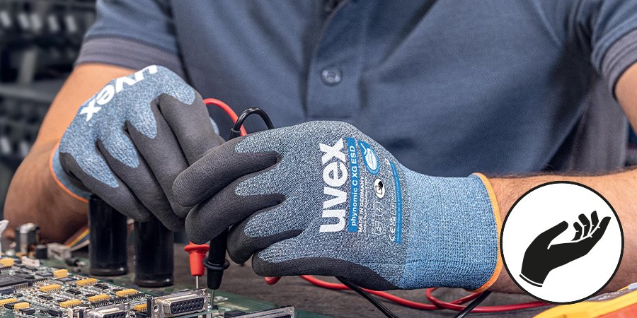 uvex phynomic XG Schnittschutzhandschuhe mit exzellenter Passform