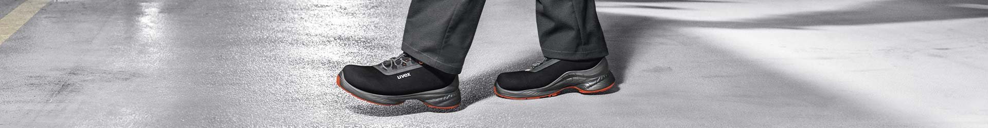 Anti-fatigue safety shoes for the automotive industry