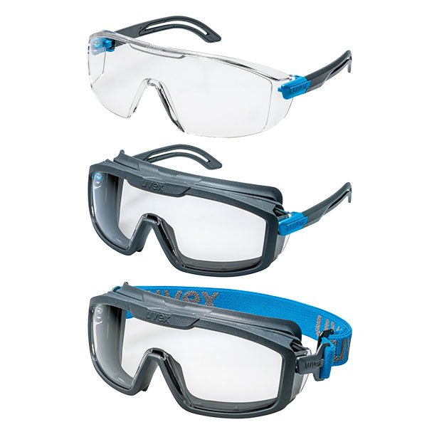 uvex i-range Schutzbrille 3in1