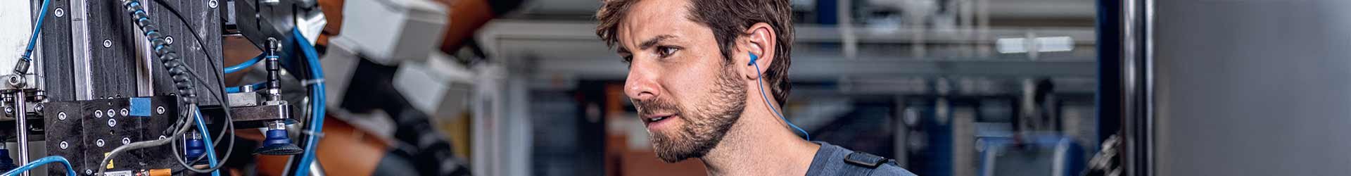 Detectable hearing protection