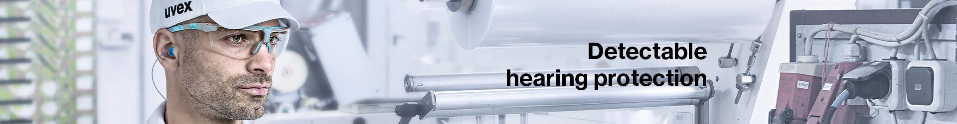 Detectable hearing protection