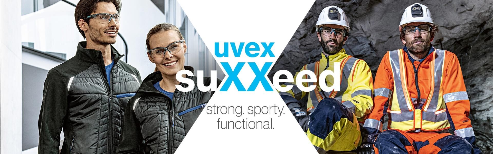 [Translate to Indonesian:] uvex safety glasses suXXeed