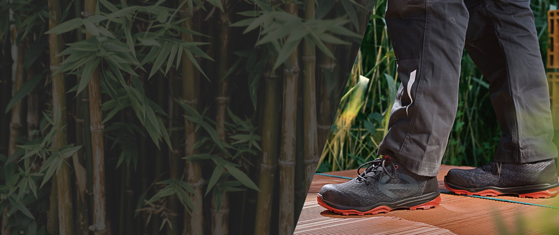 Heckel RUN-R Planet 100 Low safety shoe with various recycled or biosourced material