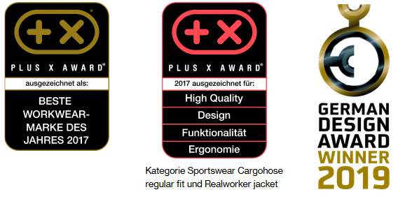 [Translate to Danish:] Workwear uvex suXXeed won the Plus X Award– that's quality by uvex safety.