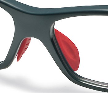 Adjustable, soft nosebridge