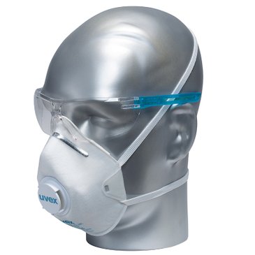 8732110 mask with uvex x-fit