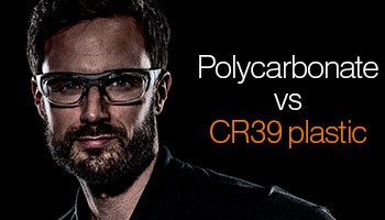 Polycarbonate versus CR39 plastic lenses