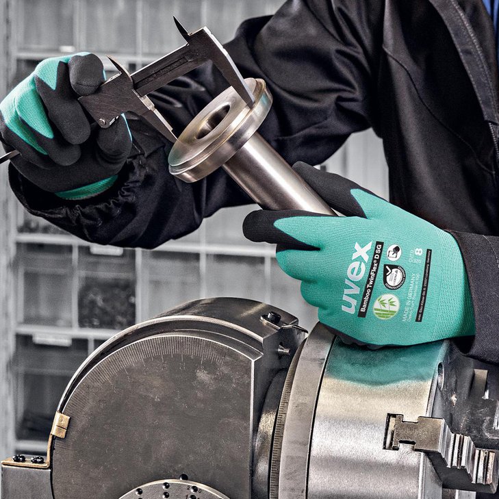 uvex Bamboo TwinFlex safety gloves request wear test