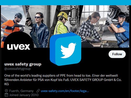 Follow uvex on Twitter