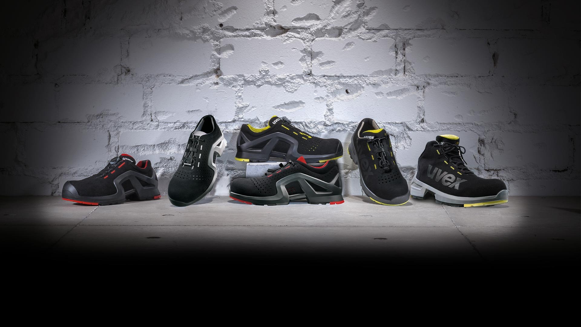 uvex 1 safety footwear range